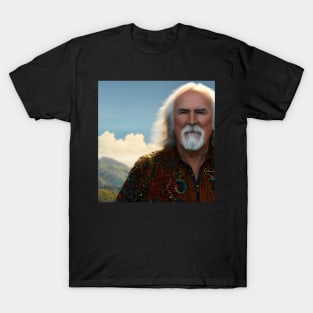 David Crosby vintage graphic design artwork T-Shirt